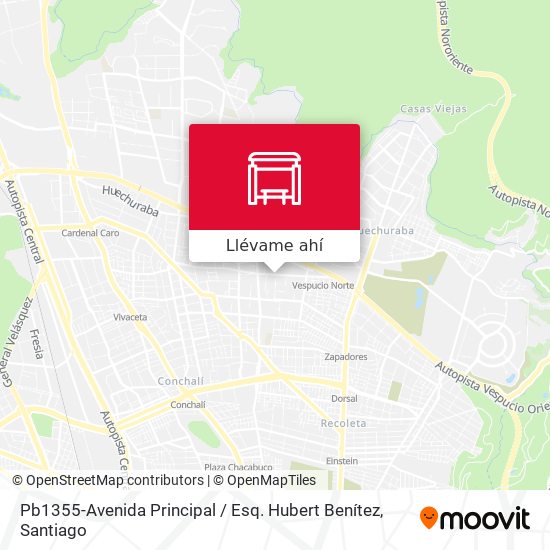 Mapa de Pb1355-Avenida Principal / Esq. Hubert Benítez
