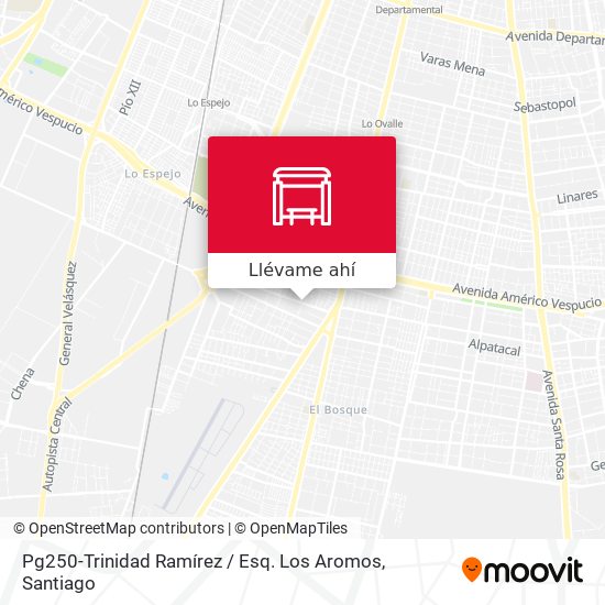 Mapa de Pg250-Trinidad Ramírez / Esq. Los Aromos