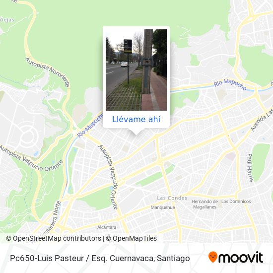 Mapa de Pc650-Luis Pasteur / Esq. Cuernavaca