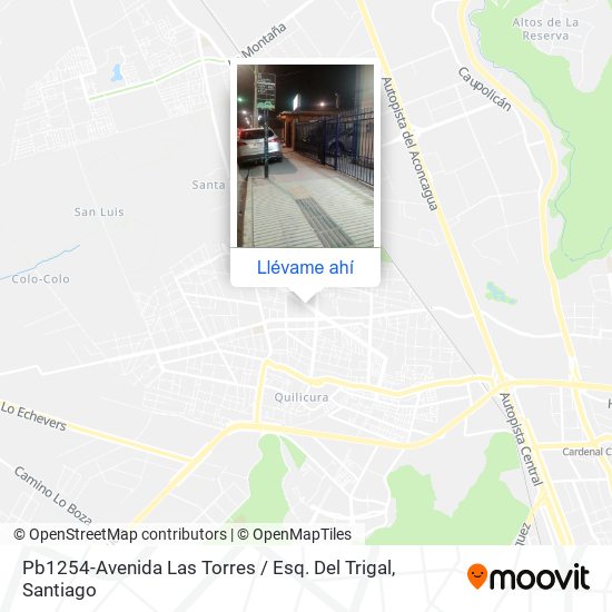 Mapa de Pb1254-Avenida Las Torres / Esq. Del Trigal