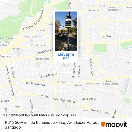 Mapa de Pd1266-Avenida Echeñique / Esq. Av. Eliécer Parada