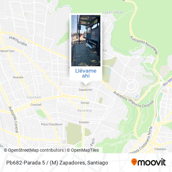 Mapa de Pb682-Parada 5 / (M) Zapadores