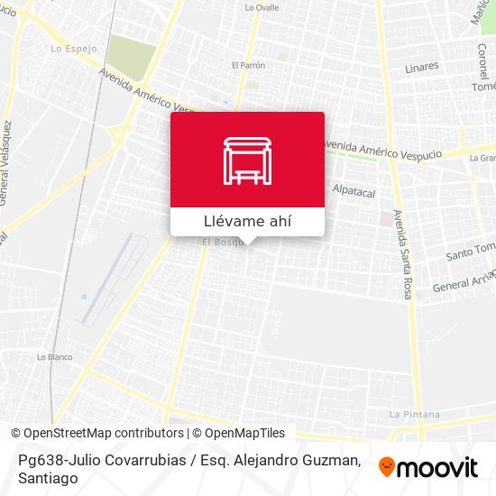 Mapa de Pg638-Julio Covarrubias / Esq. Alejandro Guzman