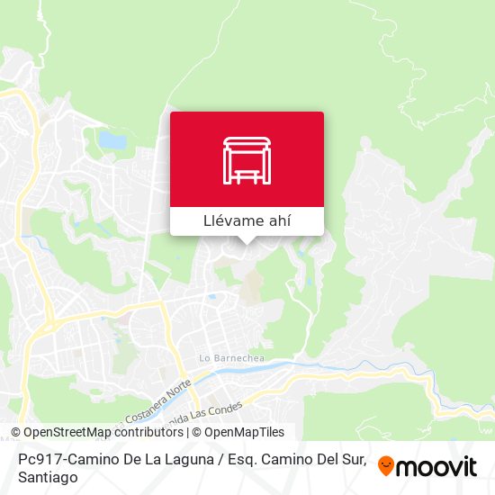 Mapa de Pc917-Camino De La Laguna / Esq. Camino Del Sur