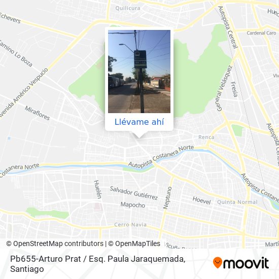 Mapa de Pb655-Arturo Prat / Esq. Paula Jaraquemada