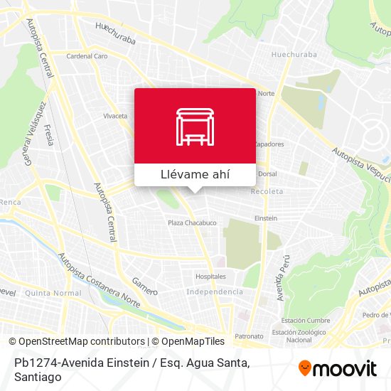 Mapa de Pb1274-Avenida Einstein / Esq. Agua Santa