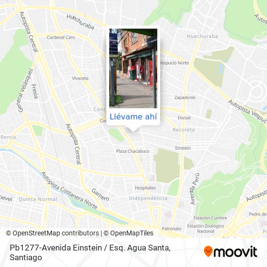Mapa de Pb1277-Avenida Einstein / Esq. Agua Santa