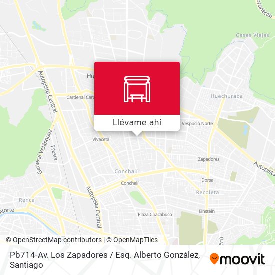 Mapa de Pb714-Av. Los Zapadores / Esq. Alberto González