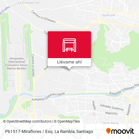 Mapa de Pb1517-Miraflores / Esq. La Rambla