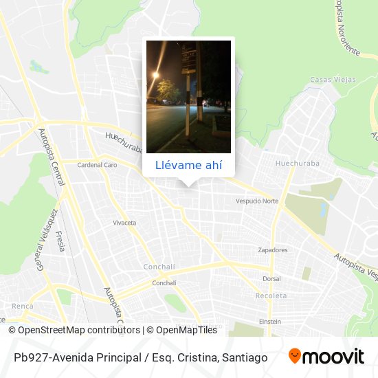 Mapa de Pb927-Avenida Principal / Esq. Cristina
