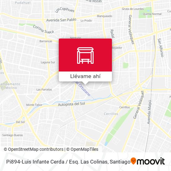 Mapa de Pi894-Luis Infante Cerda / Esq. Las Colinas
