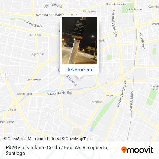 Mapa de Pi896-Luis Infante Cerda / Esq. Av. Aeropuerto