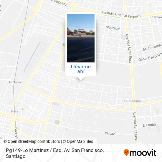 Mapa de Pg149-Lo Martínez / Esq. Av. San Francisco