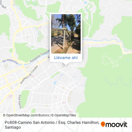 Mapa de Pc808-Camino San Antonio / Esq. Charles Hamilton