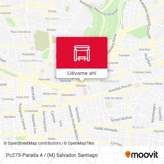 Mapa de Pc275-Parada 4 / (M) Salvador