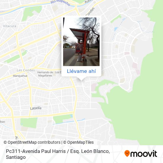 Mapa de Pc311-Avenida Paul Harris / Esq. León Blanco