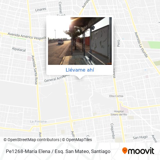 Mapa de Pe1268-María Elena / Esq. San Mateo