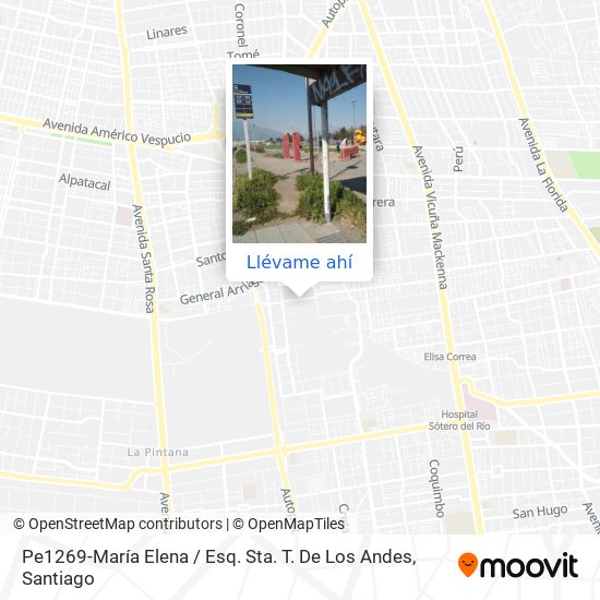 Mapa de Pe1269-María Elena / Esq. Sta. T. De Los Andes