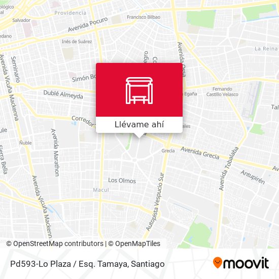 Mapa de Pd593-Lo Plaza / Esq. Tamaya