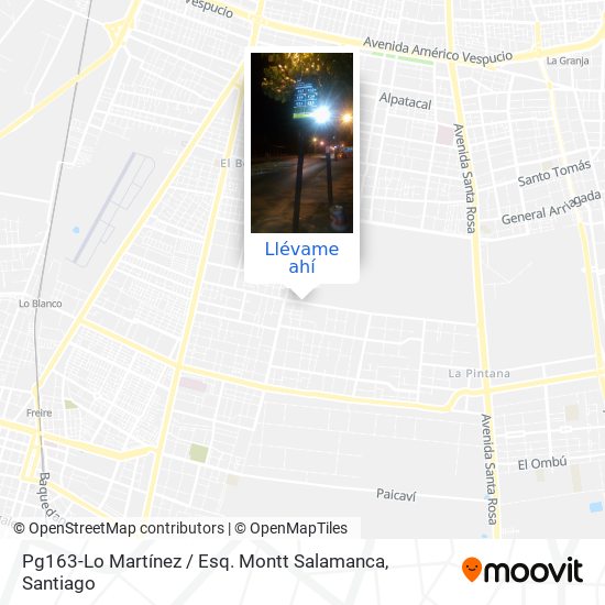 Mapa de Pg163-Lo Martínez / Esq. Montt Salamanca