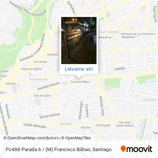 Mapa de Pc488-Parada 6 / (M) Francisco Bilbao
