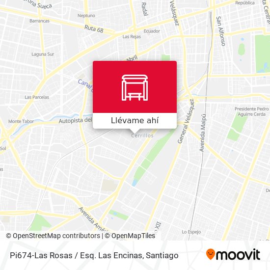 Mapa de Pi674-Las Rosas / Esq. Las Encinas