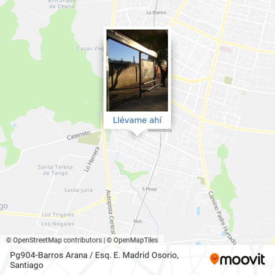 Mapa de Pg904-Barros Arana / Esq. E. Madrid Osorio