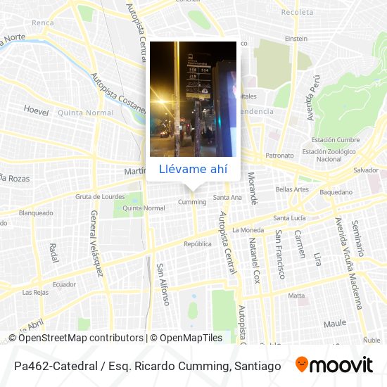 Mapa de Pa462-Catedral / Esq. Ricardo Cumming