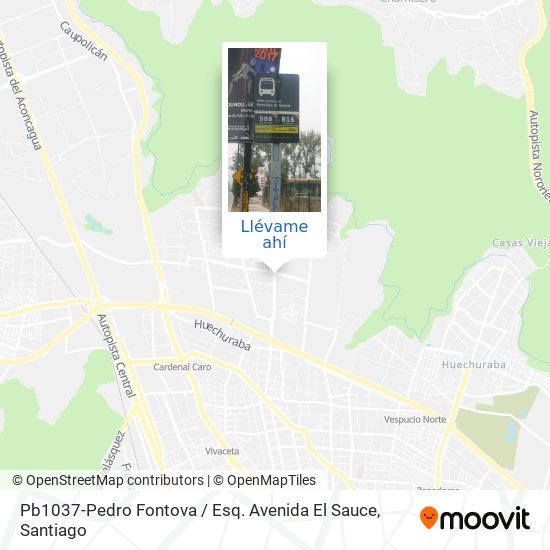 Mapa de Pb1037-Pedro Fontova / Esq. Avenida El Sauce