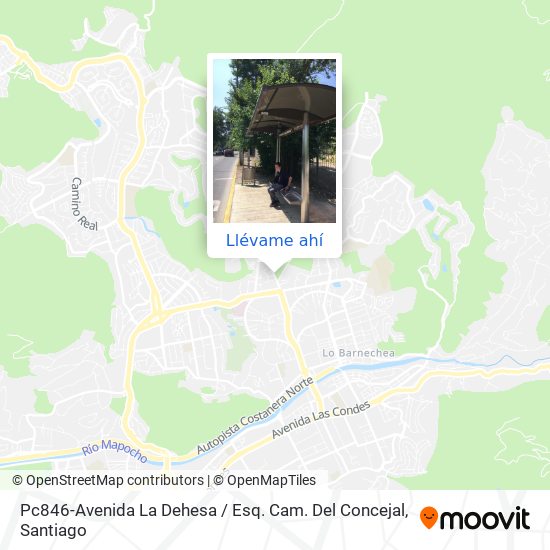 Mapa de Pc846-Avenida La Dehesa / Esq. Cam. Del Concejal