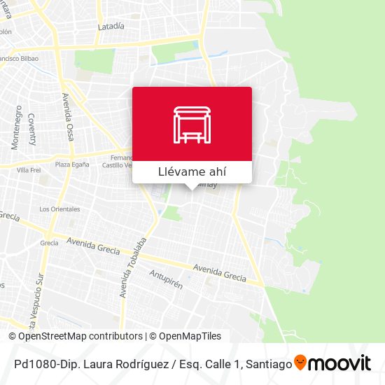 Mapa de Pd1080-Dip. Laura Rodríguez / Esq. Calle 1