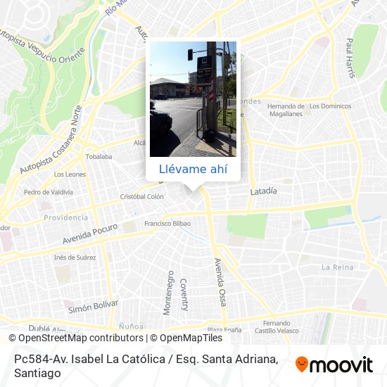Mapa de Pc584-Av. Isabel La Católica / Esq. Santa Adriana