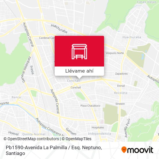 Mapa de Pb1590-Avenida La Palmilla / Esq. Neptuno