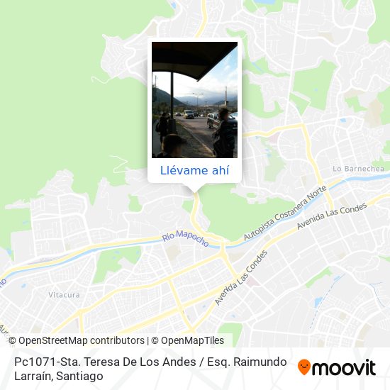 Mapa de Pc1071-Sta. Teresa De Los Andes / Esq. Raimundo Larraín