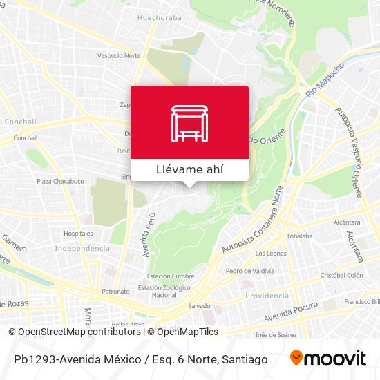 Mapa de Pb1293-Avenida México / Esq. 6 Norte