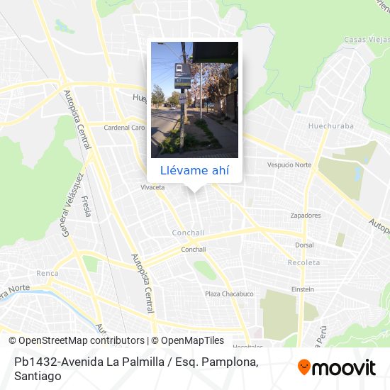 Mapa de Pb1432-Avenida La Palmilla / Esq. Pamplona