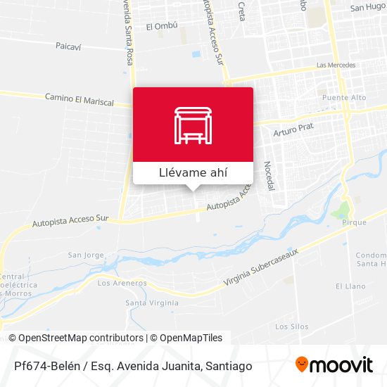 Mapa de Pf674-Belén / Esq. Avenida Juanita