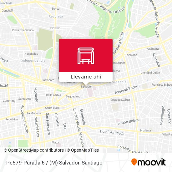 Mapa de Pc579-Parada 6 / (M) Salvador
