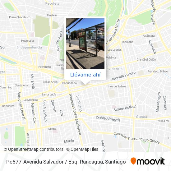 Mapa de Pc577-Avenida Salvador / Esq. Rancagua