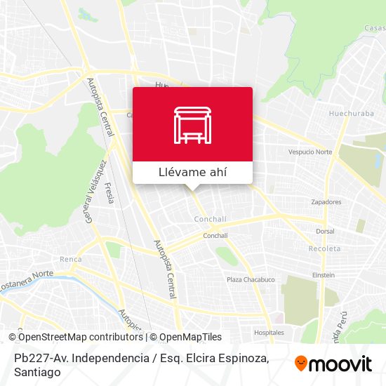 Mapa de Pb227-Av. Independencia / Esq. Elcira Espinoza
