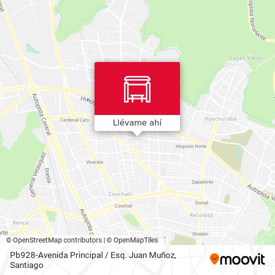 Mapa de Pb928-Avenida Principal / Esq. Juan Muñoz