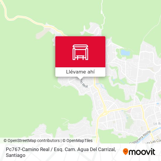Mapa de Pc767-Camino Real / Esq. Cam. Agua Del Carrizal