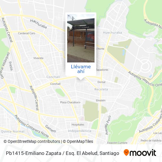 Mapa de Pb1415-Emiliano Zapata / Esq. El Abelud