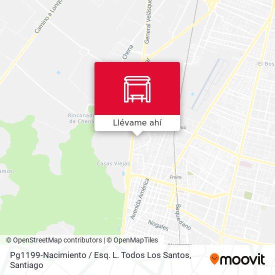 Mapa de Pg1199-Nacimiento / Esq. L. Todos Los Santos