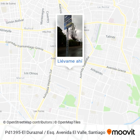 Mapa de Pd1395-El Duraznal / Esq. Avenida El Valle