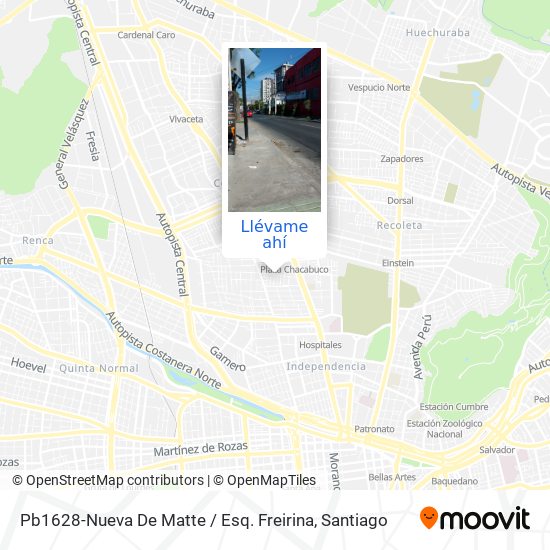 Mapa de Pb1628-Nueva De Matte / Esq. Freirina