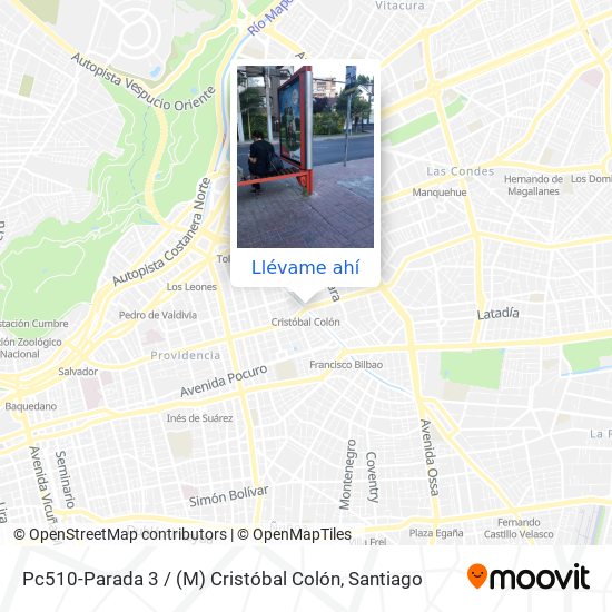 Mapa de Pc510-Parada 3 / (M) Cristóbal Colón
