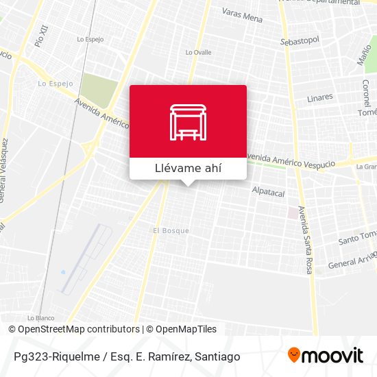 Mapa de Pg323-Riquelme / Esq. E. Ramírez