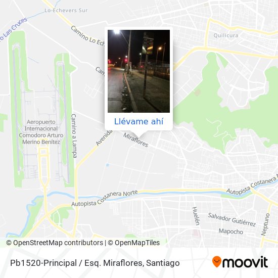 Mapa de Pb1520-Principal / Esq. Miraflores