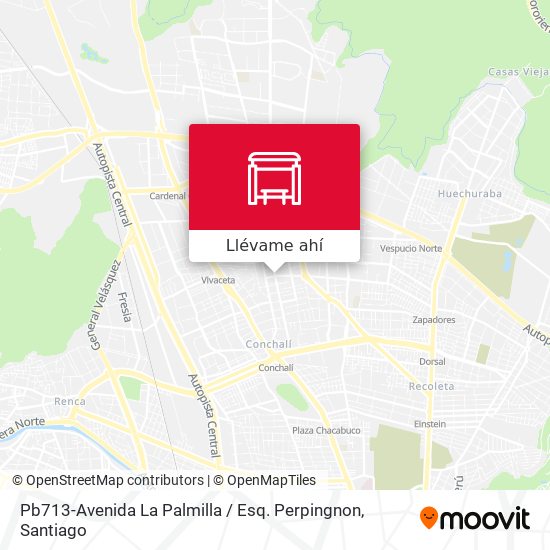 Mapa de Pb713-Avenida La Palmilla / Esq. Perpingnon